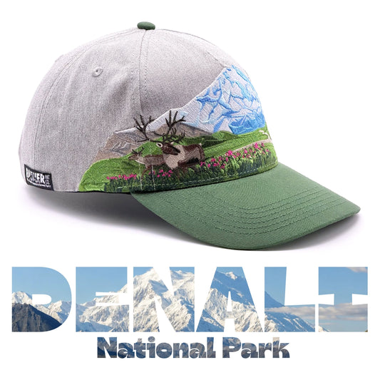 Embroidered Denali National Park Hat - 100% of profits donated to National Parks